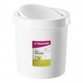 Lixeira Basculante 4,3 litros Branca 18X18X20cm Primafer