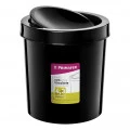Lixeira Basculante 4,3 litros Preta 18X18X20cm Primafer