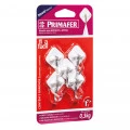 Gancho com Adesivo 5 Peças 0,3Kg Primafer Atlas