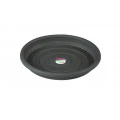 Prato Redondo Floreira 10cm Cinza Primafer