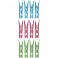 Prendedor Maxi 12 Peças Mor 8,5x2x1cm 6062