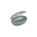Saboneteira Soft Prata Ou Martiplast