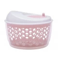 Seca Saladas Elite Giratório Rosa