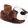 Chinelo Pantufa Infantil Cachorro Stuf Cor Sortida