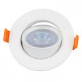 Spot Led de Embutir Redondo 5W Bivolt 6500K Luz Branca Fria Cristallux