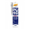 Selante de Poliuretano PU40 Cinza 400g Mundial Prime
