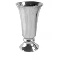 Vaso Decorativo de Cerâmica para Ornamentação Prata D&A