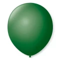 Balão N7 Liso Verde Folha Pacote com 50 unidades São Roque