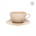 Xícara de Chá com Pires 200ml Merengue Oxford